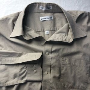 Pierre Cardin Button Down Dress Shirt - 16 - 32/33